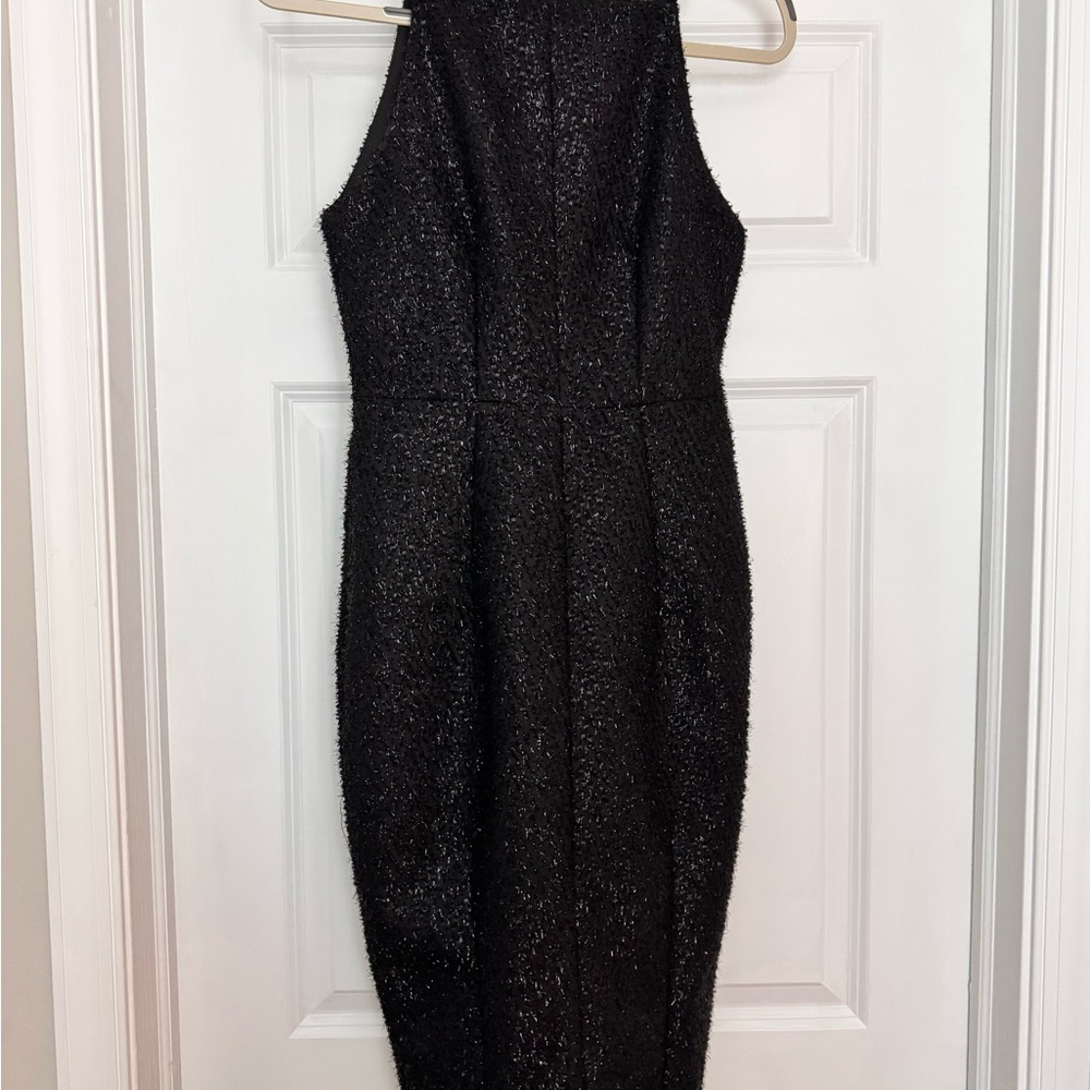 H&M Black Glitter Dress